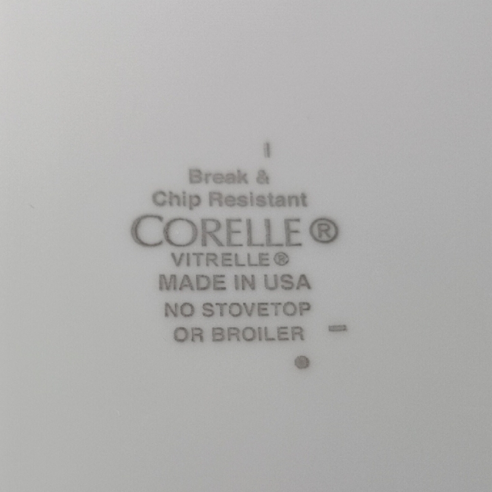 Corelle Modena Pattern Salad Plates Set Of 4 - Picture 3 of 3